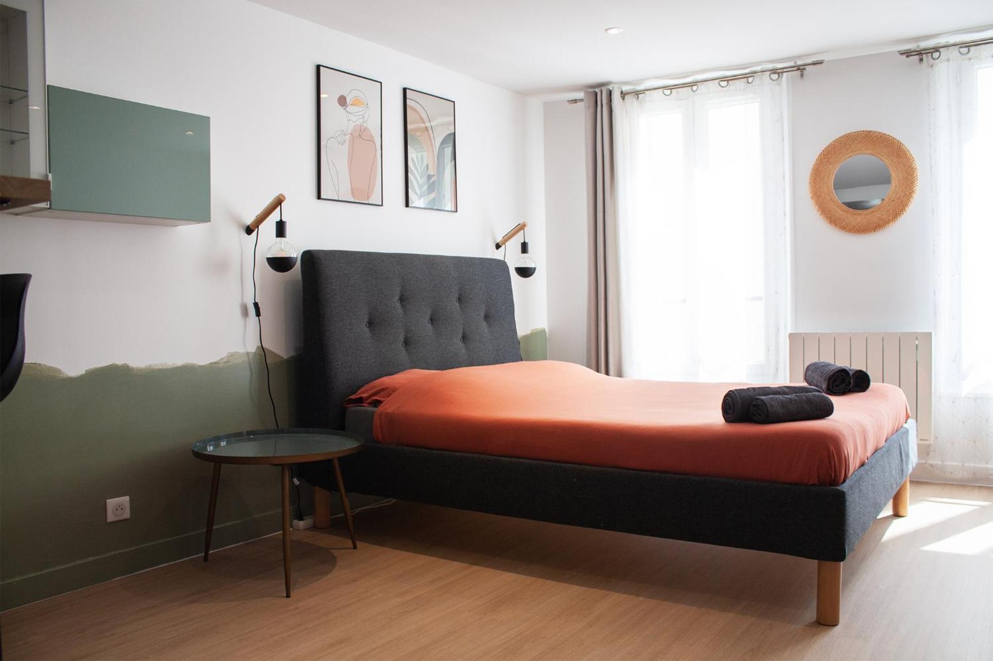 Studio Cosy En Plein Coeur Historique De Pontoise Appartement Buitenkant foto